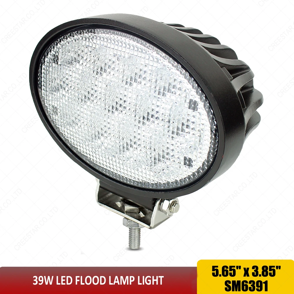 Pair Led сельскохозяйственный трактор овальные фары 39 Вт луч потока для John Deere Case IH