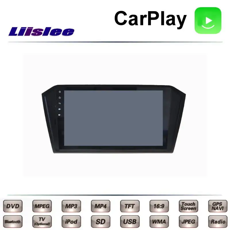 Для Volkswagen VW Passat B8 Magotan 3g автомобиль мультимедиа, ТВ DVD gps радио Carplay навигации Liislee большой Экран Navi