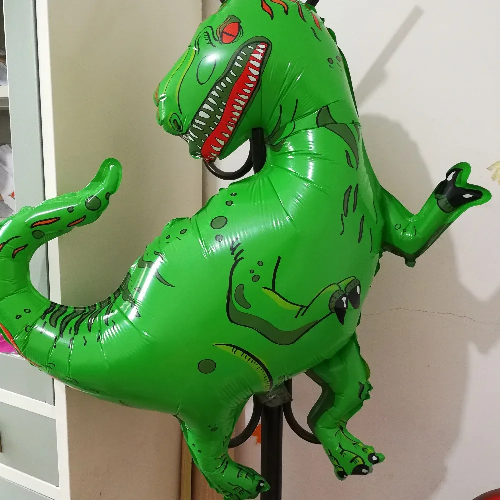 Omilut воздушный шар с динозавром из алюминиевой фольги/латексный реквизит