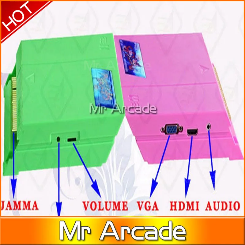 Pandora Box 4s Новое поступление 680 в 1 картридж для аркадных игр Jamma Multi Game board с выходом