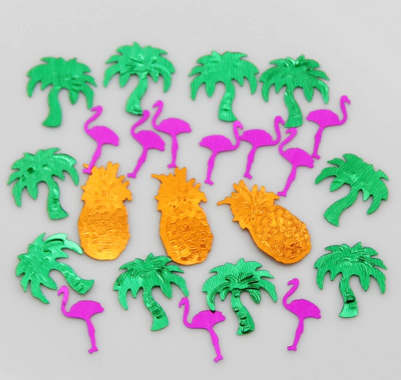 15 г пластиковый блеск фламинго конфетти детский праздник на день рождения ананас