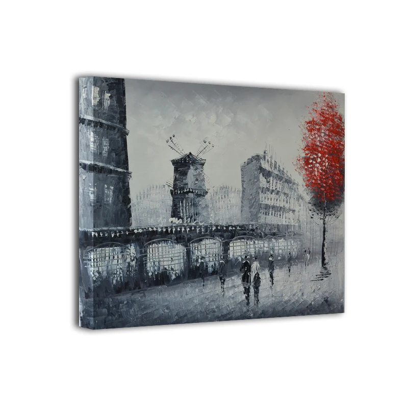 Современный домашний декор ручная роспись картина маслом восстанавливающая