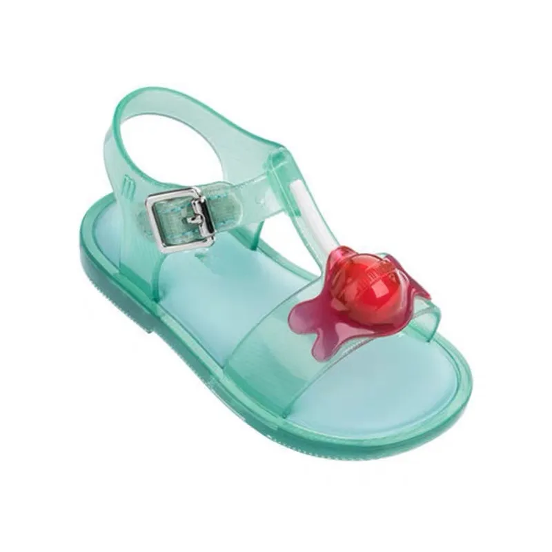 Новинка 2021 Дизайнерские летние сандалии Mini melissa для девочек дышащие детские