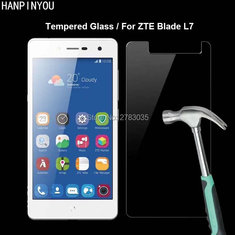 Для ZTE Blade L7 5 0 &quotновая твердость 9H 2.5D ультратонкая закаленная фотозащита|screen