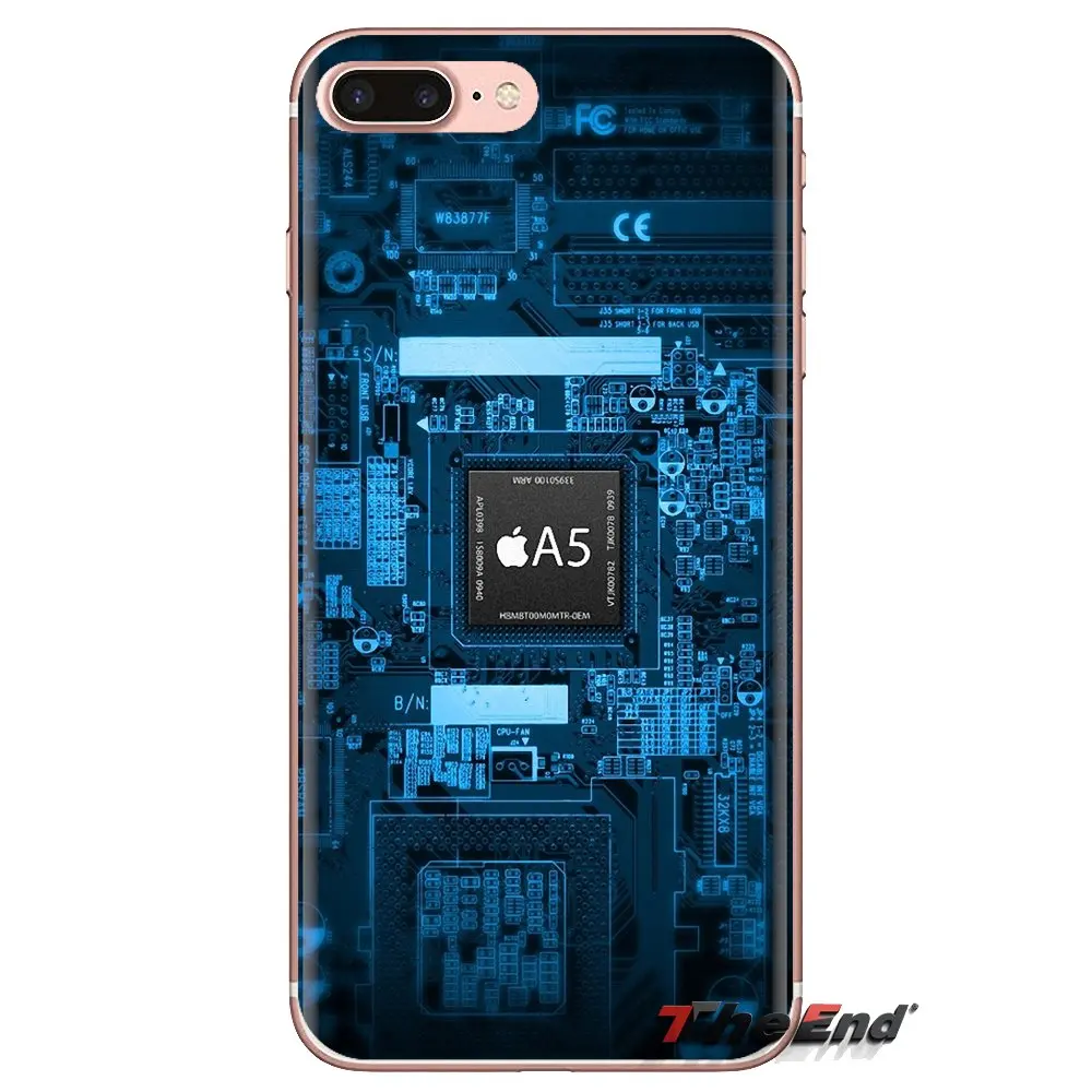 TPU Transparent Shell Covers A6 A7 Chip Internal Board For Samsung Galaxy S3 S4 S5 Mini S6 S7 Edge S8 S9 S10 Plus Note 3 4 5 8 9 |