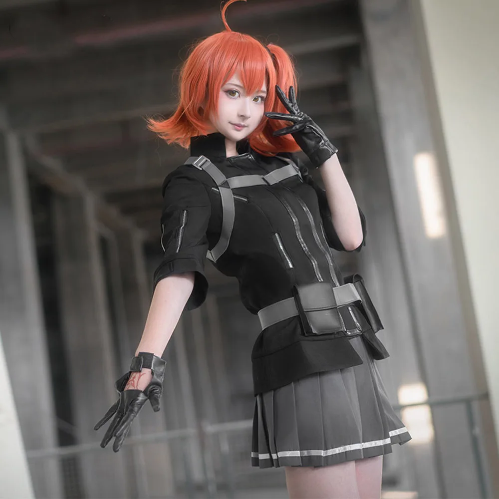 

VEVEFHUANG FGO Fate Grand Order Polar Region Fujimaru Ritsuka Gudako Uniform Outfit Anime Cosplay Costumes