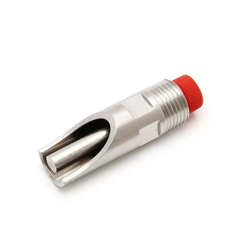 New Stainless Steel Duck-Billed Pig Automatic Water Nipple Drinker Plastic Mouth Cap Feb9 | Дом и сад