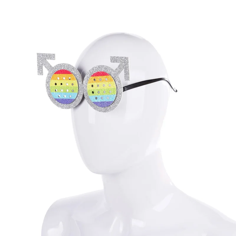 H & ZY Gay Pride Косплей Опора украшения очки аксессуары ЛГБТ для мужчин и женщин