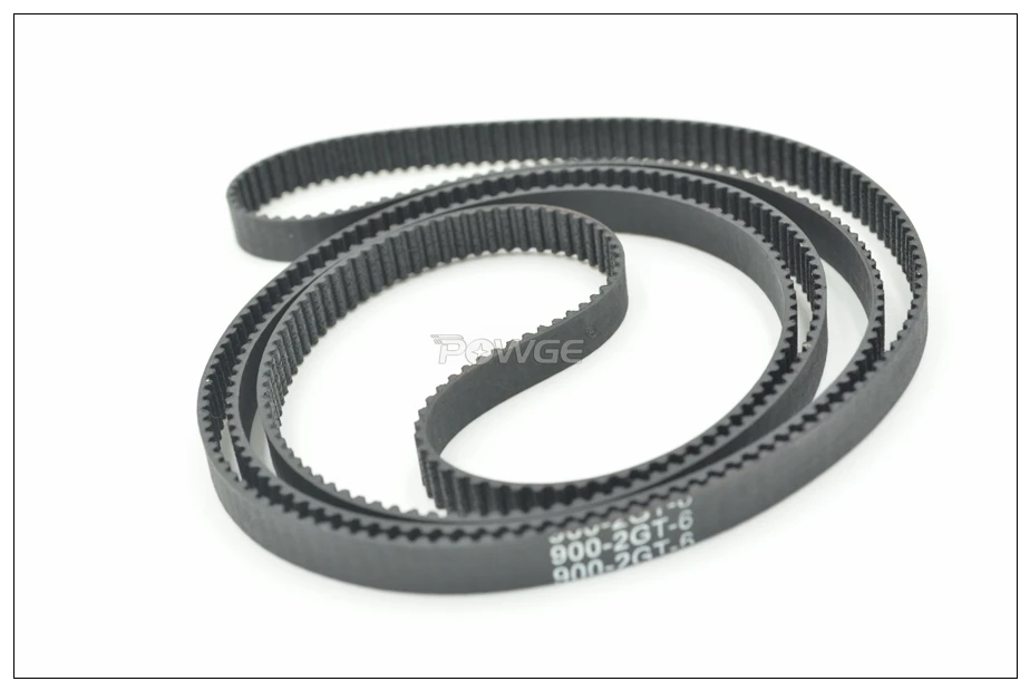 POWGE 900/930/976/1000 2GT зубчатый ремень W = 3/6/9 мм зубов 450/465/488/500 GT2 замкнутому циклу синхронного ремня 900-2GT 1000-GT2 976-2GT