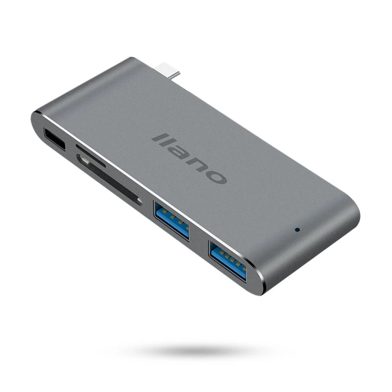 Ноутбук USB Thunderbolt 3 5 в 1 C адаптер для MacBook Pro 13/15 дюймовый 4 K HDMI 0 SD/картридер PD