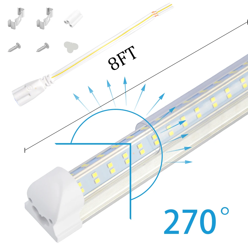 Горячее предложение новый стиль 10 упаковок T8 интегрированная Светодиодная