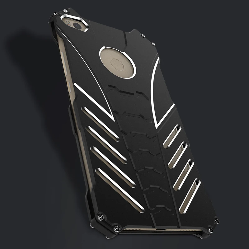 R-Just Роскошный Металлический бронированный чехол для Xiaomi Mi 9 6 MAX 5S Plus MI8 8 SE Note 2 6x2 в 1