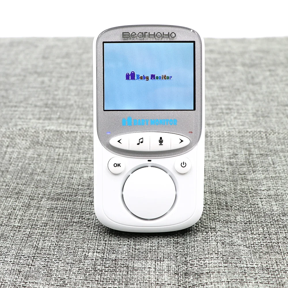 Bearhoho ребенка няня видео монитор Интерком встроенный аккумулятор ночного видения