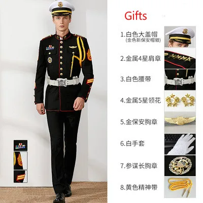 Style 1 Новое поступление Светоотражающая одежда Для мужчин костюмы черный мужской безопасности рабочая одежда больших размеров форма куртки - Цвет: Style 1