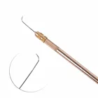 Немецкая игла + держатель для аксессуаров для кружевного парика, проветривающие иглы и держатель