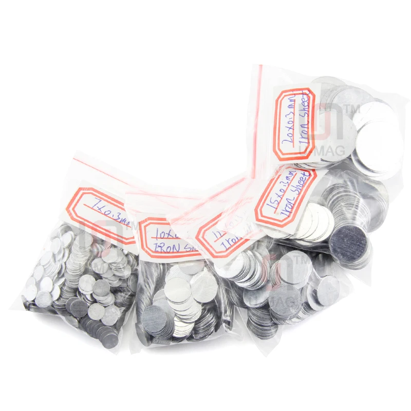 

Free shipping 100pcs iron sheet special packing box accessories Disc.25x1mm