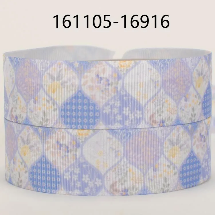 10 ярдов-Различные размеры японский стиль печатная Grosgrain лента-японские цветы