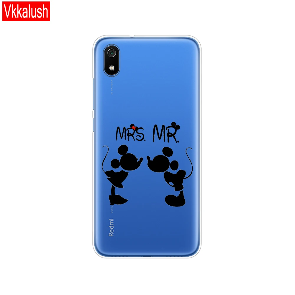 80383 Чехол для Xiaomi redmi 7a, чехол s, полная защита, Мягкая силиконовая задняя крышка из ТПУ для redmi 7 A, бампер для redmi 7a, защитная задняя крышка - Цвет: 80383