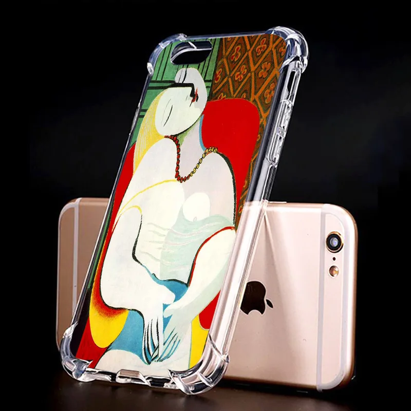 Lotezly для iphone 6S корпус толщиной прозрачный Soft Shell утолщение воздуха сумка