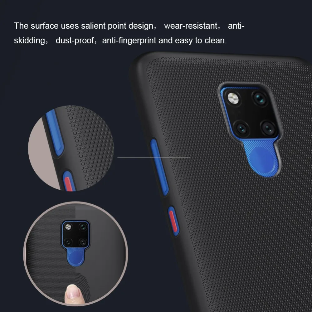 Чехол NILLKIN Матовый для Huawei mate 20 X жесткий матовый чехол-накладка 20x | Мобильные