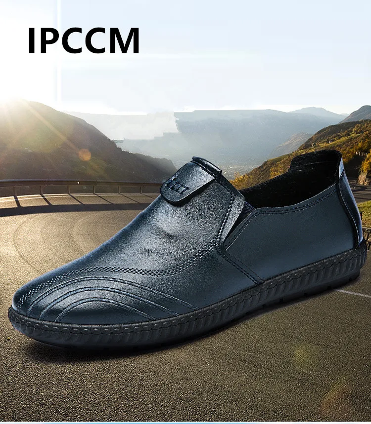 IPCCM Brand 2018 Spring Autumn Men's Sneakers Lazy Shoes Korean Fashion England Driving Non-slip Breathable Travel | Обувь
