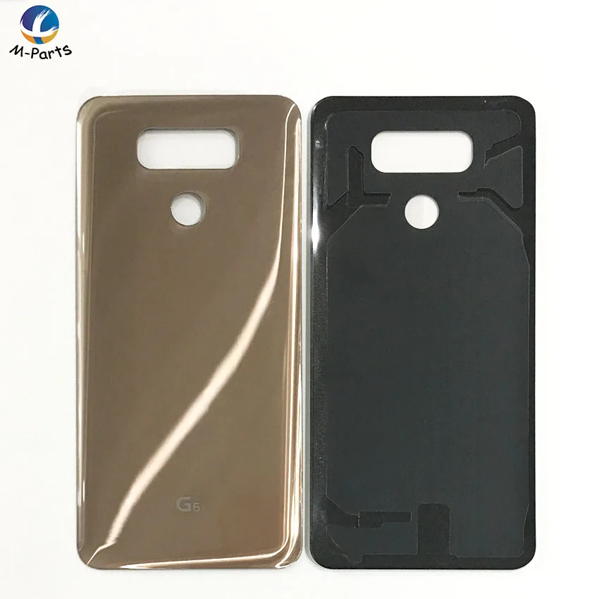 Задняя стеклянная крышка корпуса для LG G6 G600 задняя батарейного отсека