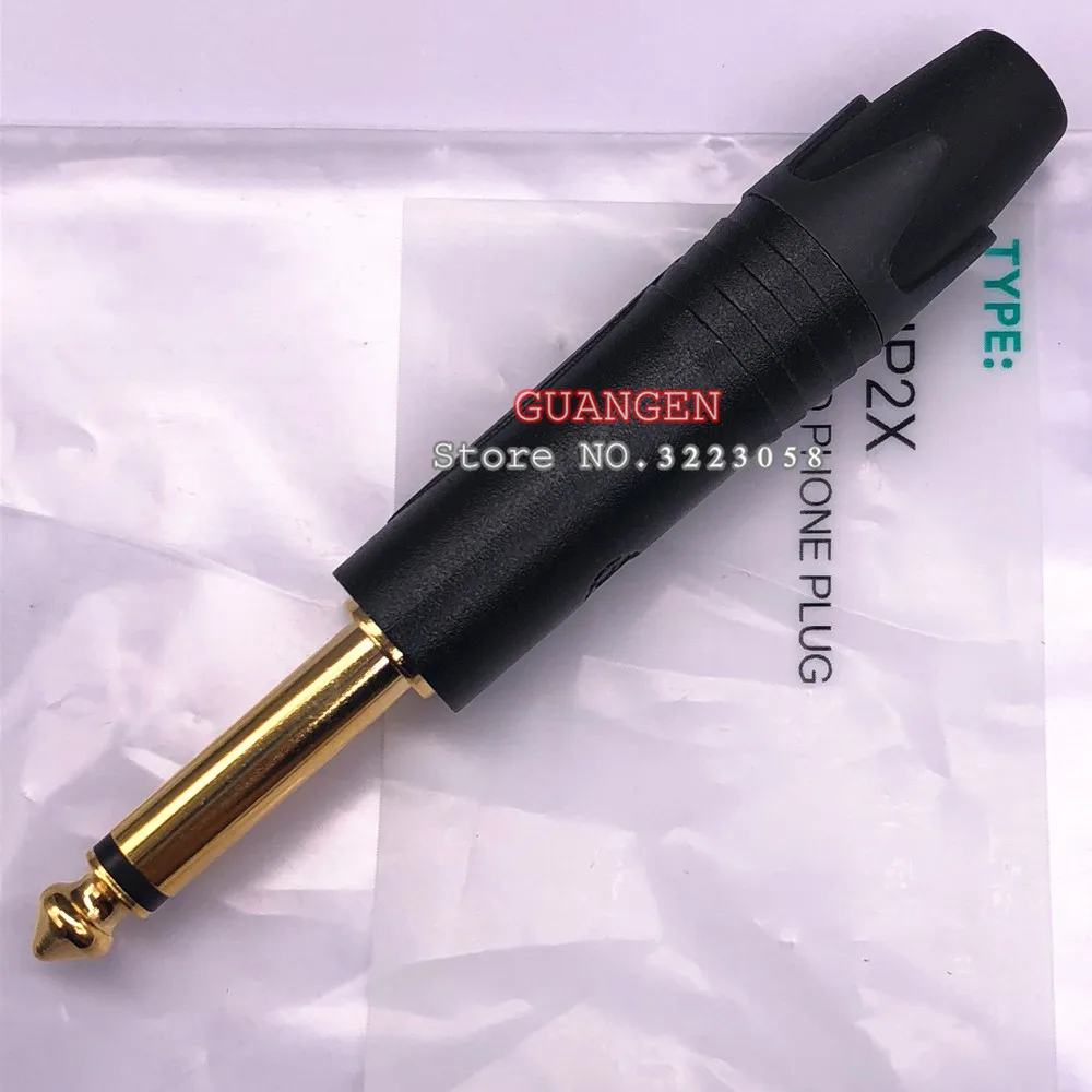 50 шт. для NEUTRIK NP2X/NP2X-B штекер моно Профессиональный 2-полюсный 6 35 мм 5 стерео разъем |