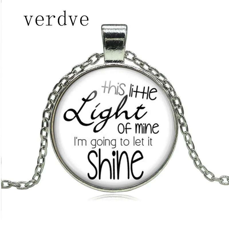 

This Little Light of Mine Necklace Christian Songs Vacation Bible School Church Friend Gifts Religious Women Men Jewelry