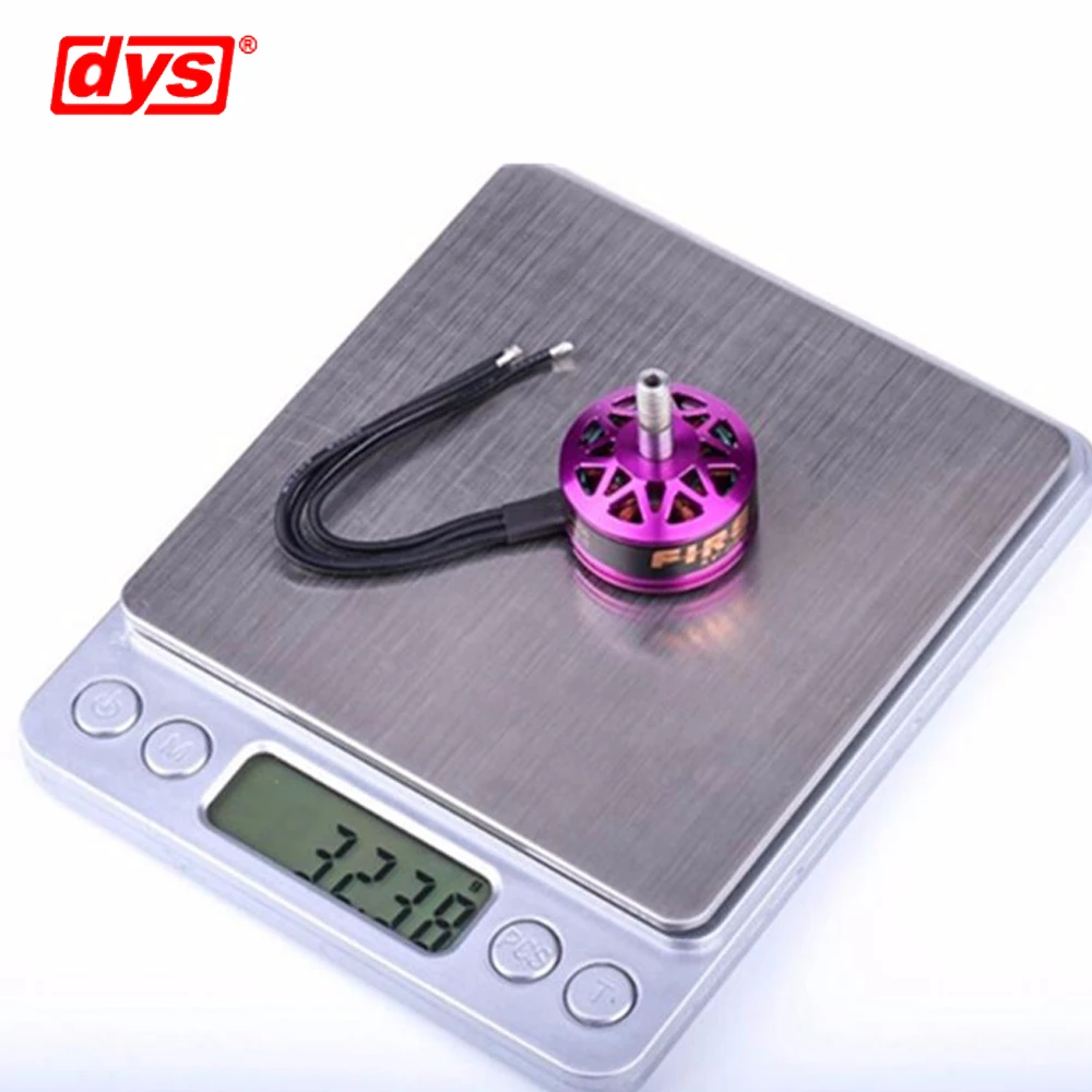 4 шт./лот DYS огонь 2206 2100KV 2300KV 2600KV 2-4S бесщеточный двигатель 2 CW/2 CCW для 200 210 220 280 FPV Racing