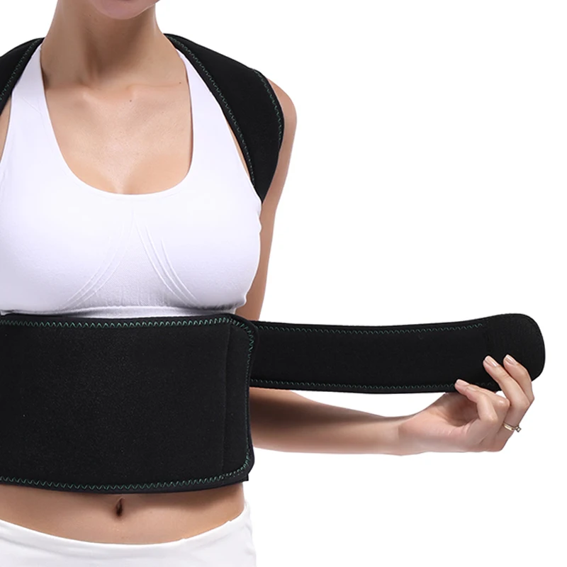 Регулируемый магнитный ремень для спины мужчин и женщин прямой корректор