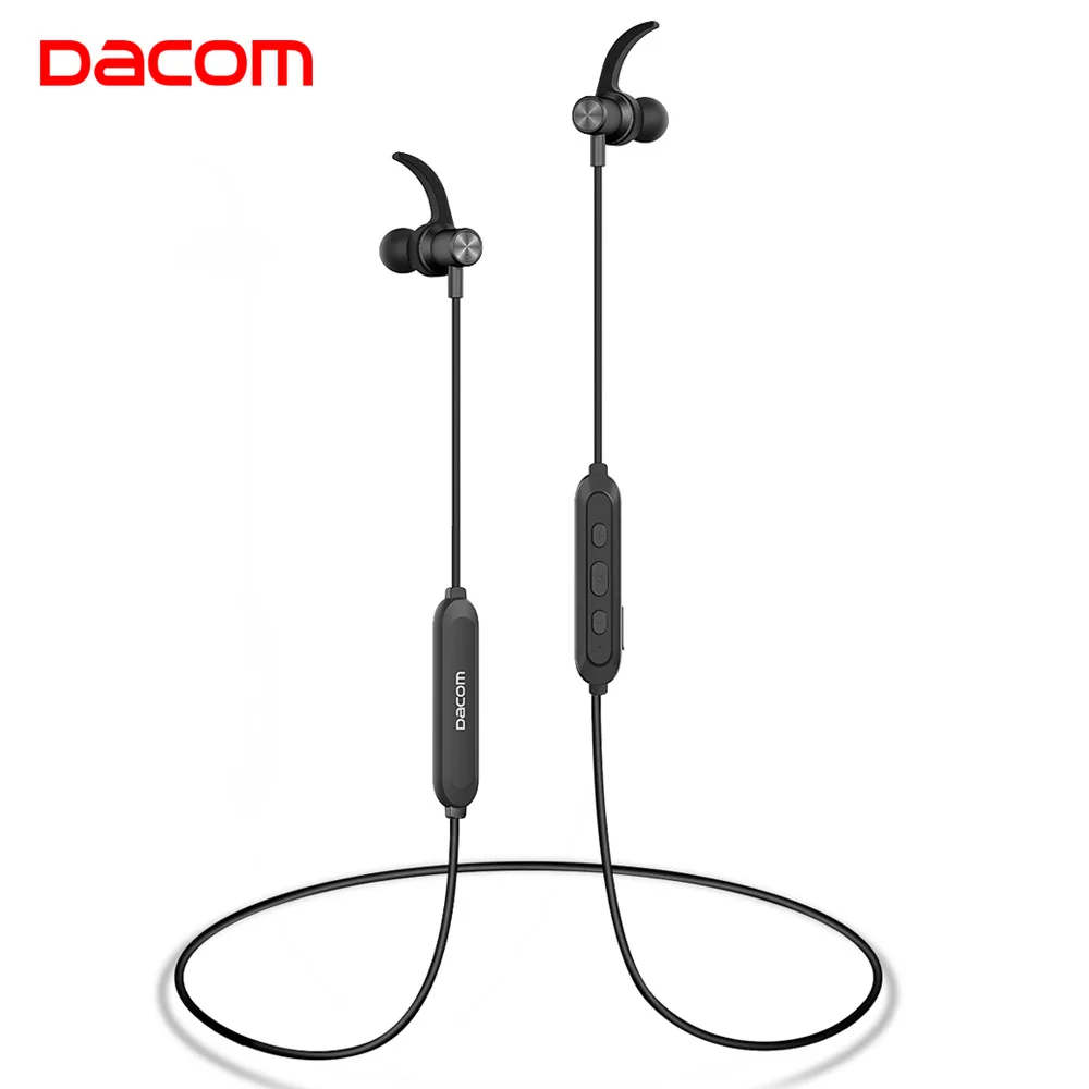DACOM Bluetooth наушники 5 0 стерео Спортивные Беспроводные с защитой от пота для бега
