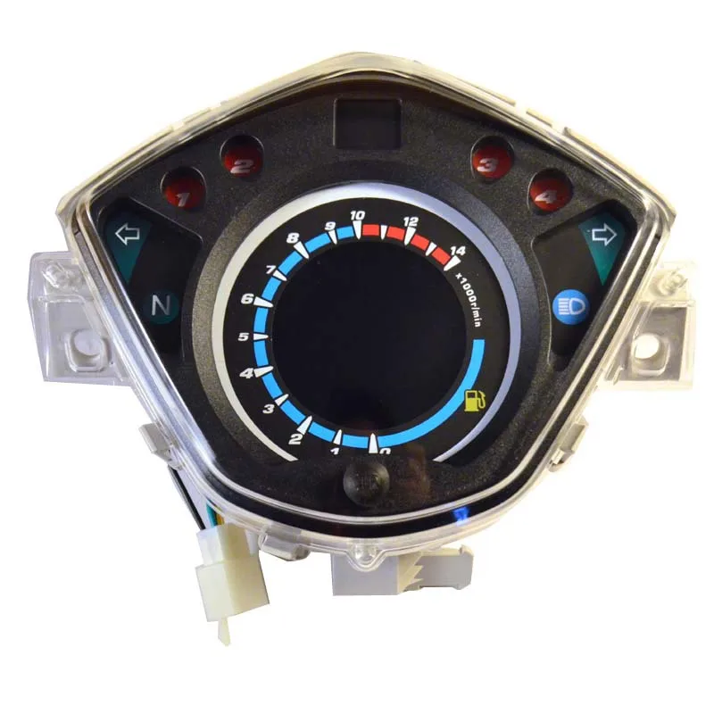 Универсальный подходит для мотоцикла ЖК Спидометр Тахометр одометр Honda Yamaha Suzuki