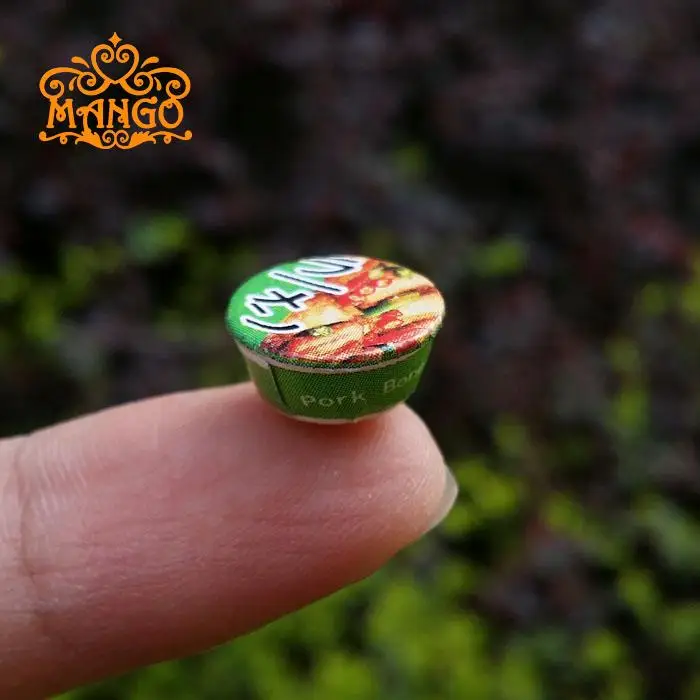 1/12 миниатюры для кукольного домика набор из 3 японских лапши быстрого