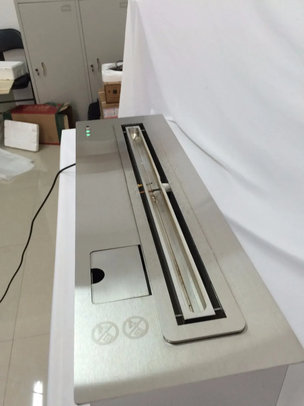 В продаже 36-дюймовый наружный камин этанол с Wi-Fi управлением 8 5l | Строительство и