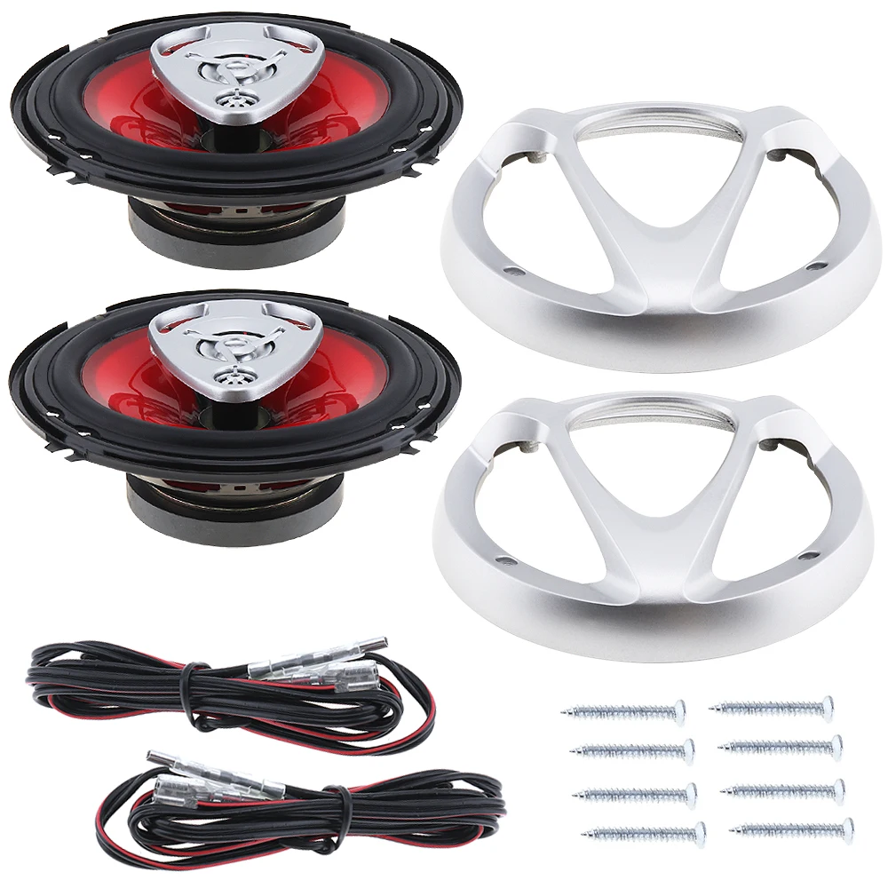 XS GT6037 2 шт. 6 5 дюйма 220 Вт автомобильный коаксиальный HiFi динамик для двери