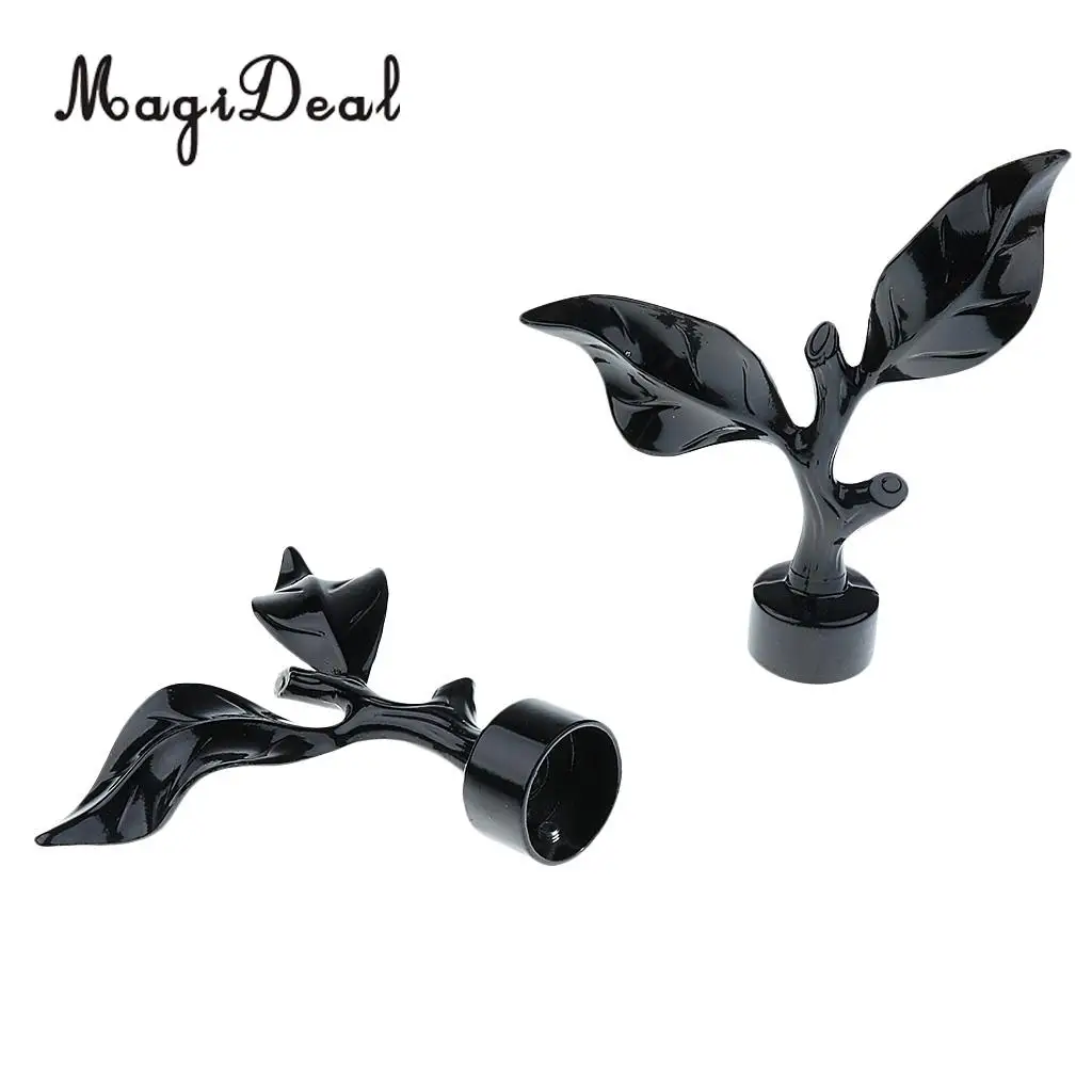 Декоративная оконная штора Для занавес 2 пары конечная головка совместима с