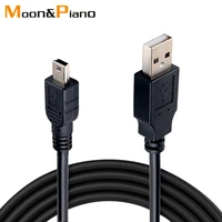 data charging cable cord adapter usb to usb male to mini 5 pin b for mp3 mp4 player car dvr gps camera hdd mini usb cables
