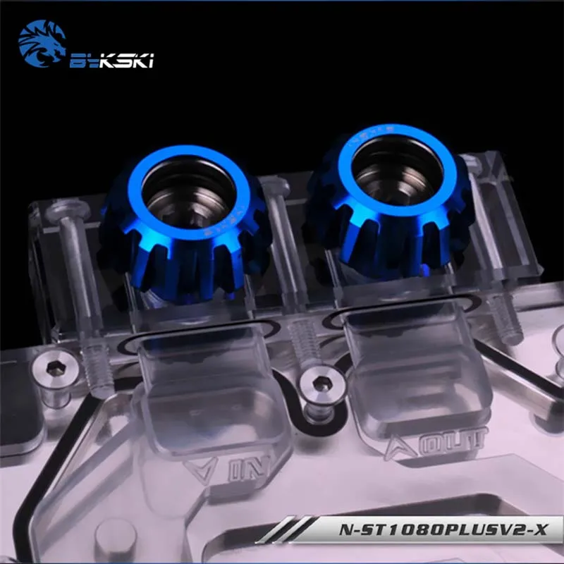 Водный блок Bykski N-ST1080PLUSV2-X GPU для ZOTAC GTX1080/GTX1070/GTX1070Ti/GTX1060 PLUS с полным покрытием