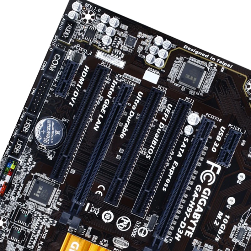 GIGABYTE GA-H97-D3H рабочего Материнская плата LGA1150 i3 i5 i7 DDR3 USB3.0 32G блок питания ATX