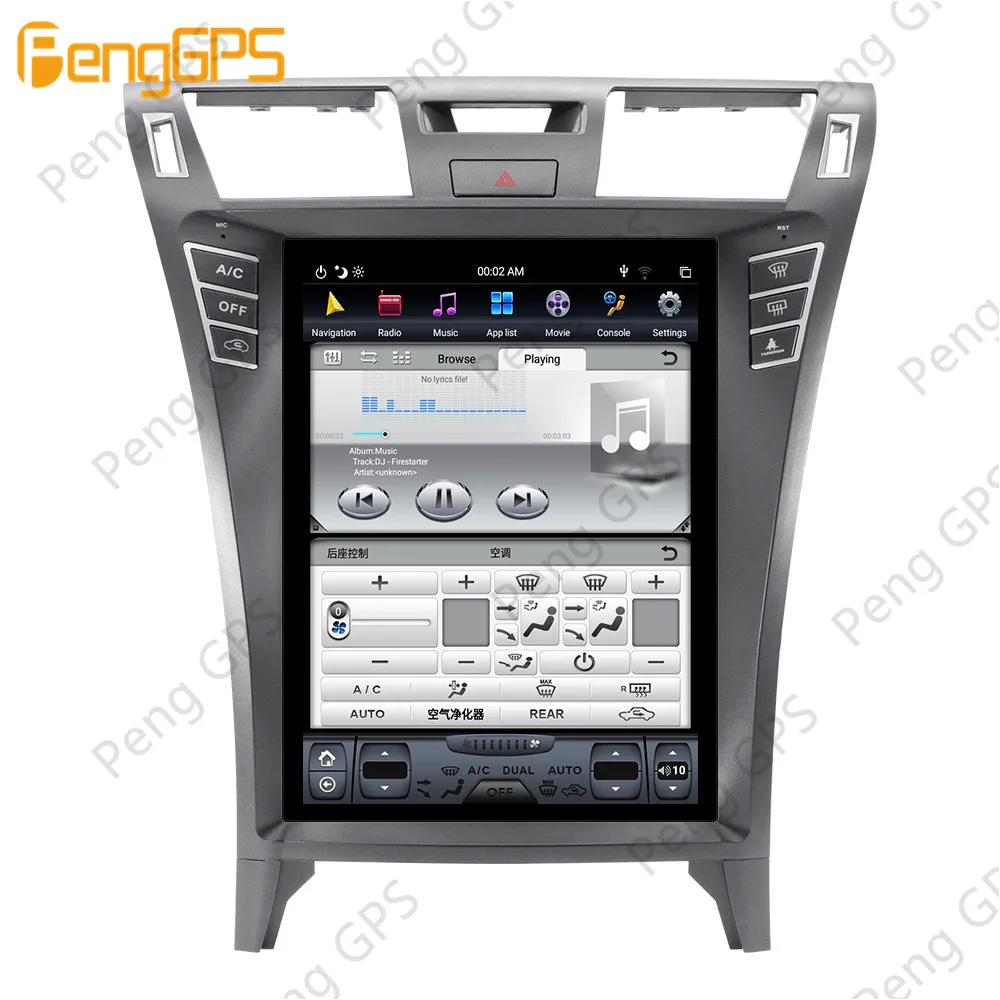 Автомобильный мультимедийный плеер для Lexus LS460 LS600h 2006 2007 2012 Android px6 стерео аудио