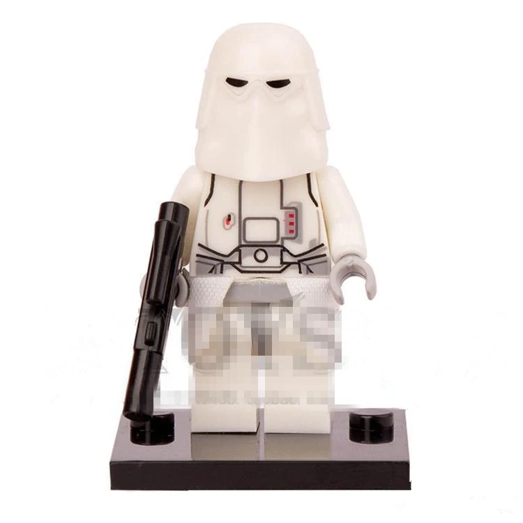 Single Sale STAR WAR Rogue one SNOW TROOPER Storm Yuda Han Solo Minifig Assemble Building Blocks Kids Learning Toys Gifts | Игрушки и