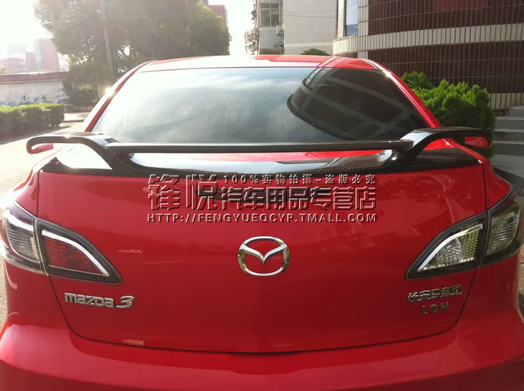 

Задний спойлер из углеродного волокна для mazda 3