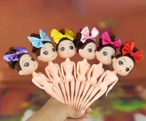 Куклы без одежды, 12 шт.лот, 18 см, 7 дюймов, детские игрушки, подарок на день рождения для дочери, также для украшения торта, горячие кавайные детские игрушки