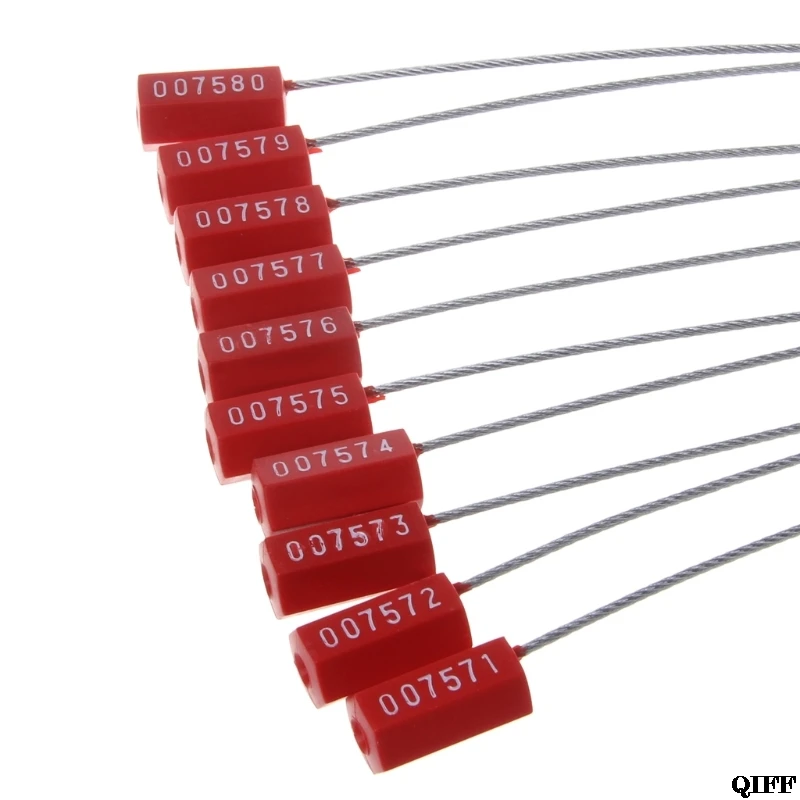 10 шт Натяжные уплотнения для проволоки замки безопасности грузовика авиационные