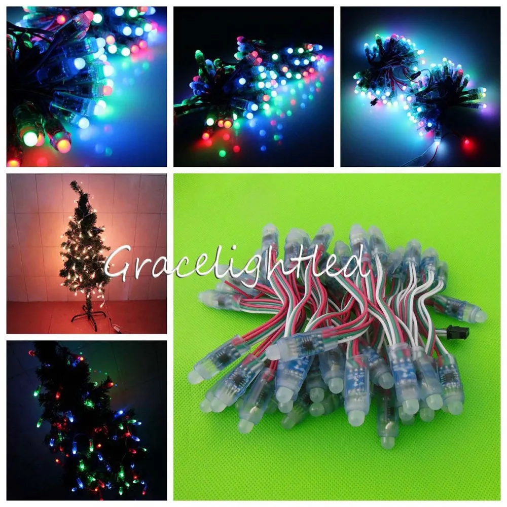 Водонепроницаесветодиодный светодиодная гирлянсветильник WS2811 с пиксельным