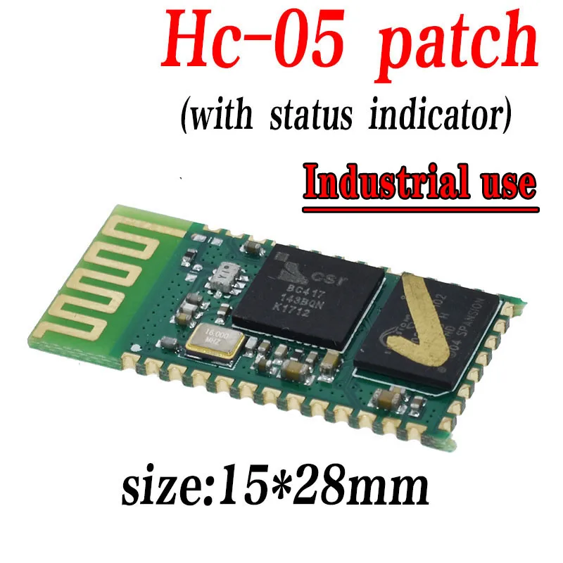 HC05 industrial HC-05 HC05 HC-06 HC 06 RF беспроводной Bluetooth приемопередатчик Slave модуль RS232/конвертер TTL в UART и адаптер - Цвет: HC05 industrial