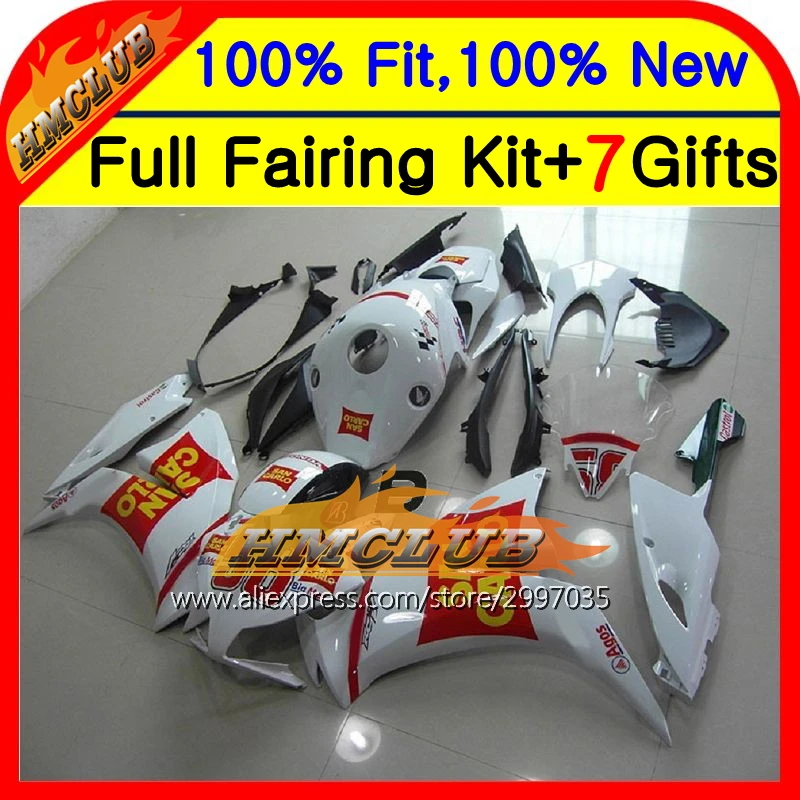 

Body Red white For HONDA CBR 1000RR 1000 RR 12 13 41HM84 Injection CBR1000 RR 84 # yellow 2012 2013 CBR1000RR 12-13 Fairing