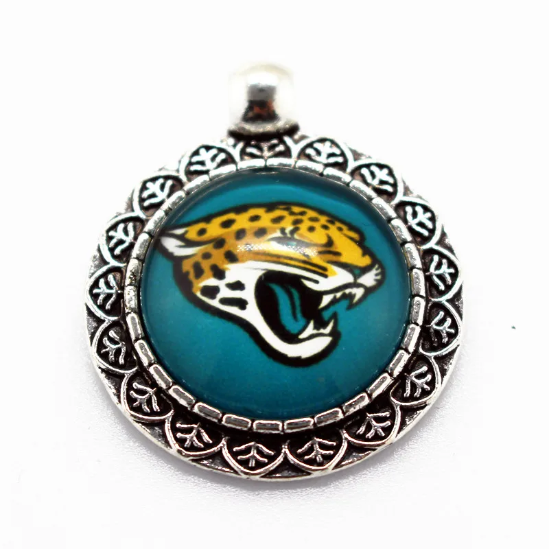 10 шт. футбольные ювелирные изделия Подвески Спортивные Джексон Ягуары подвесные