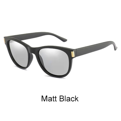 Matt Black Ralferty, фотохромные очки поляризованные солнцезащитные очки Для мужчин UV400 Высококачественная брендовая одежда Хамелеон Обесцвечивающие очки мужской K1050-1 - Цвет линз: Matt Black
