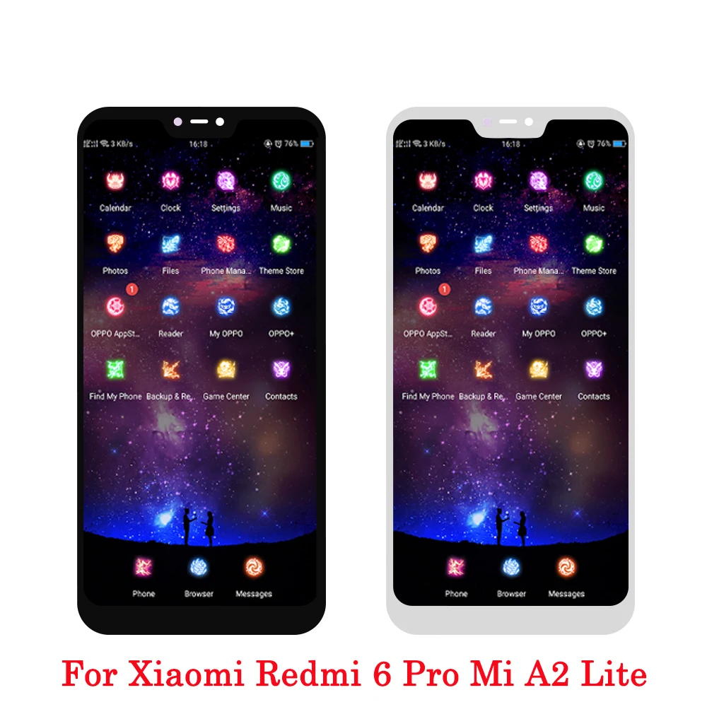 ЖК дисплей для Xiaomi Mi A2 Lite экран Redmi 6 Pro кодирующий преобразователь сенсорного